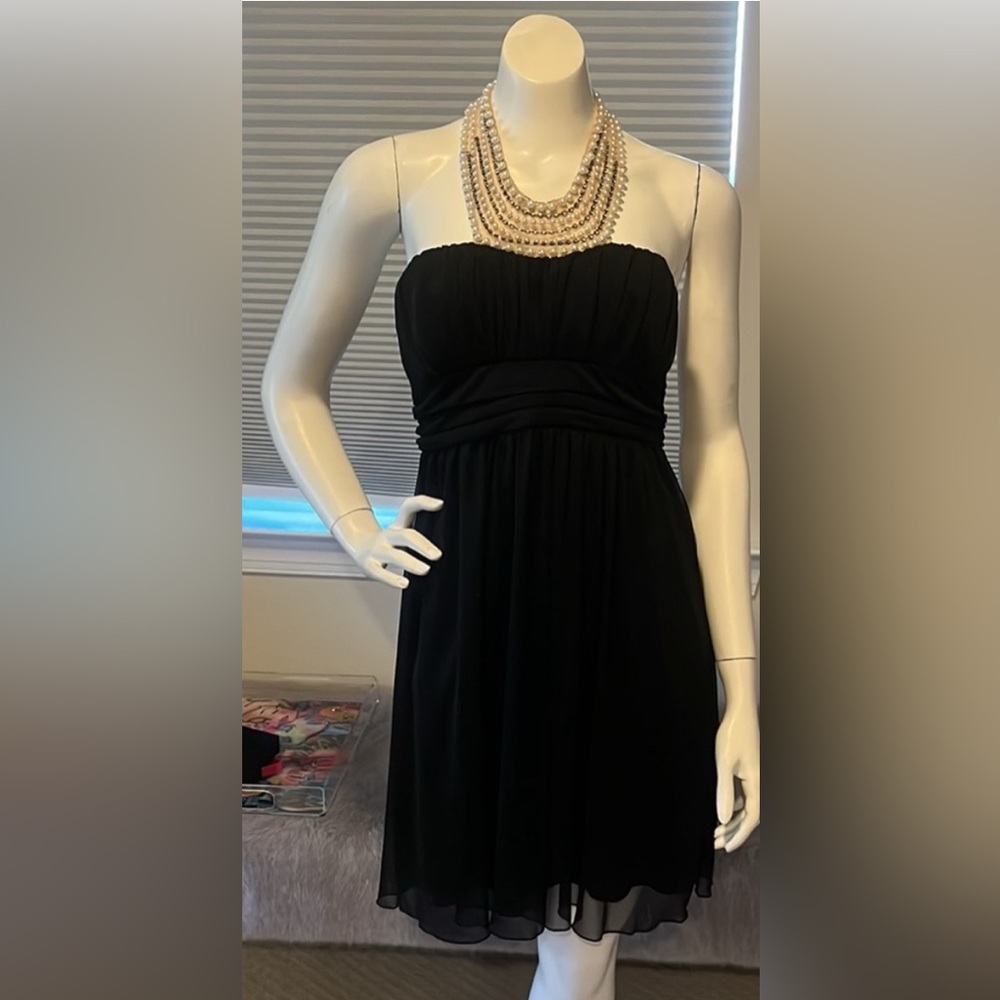 City Triangles black cocktail dress